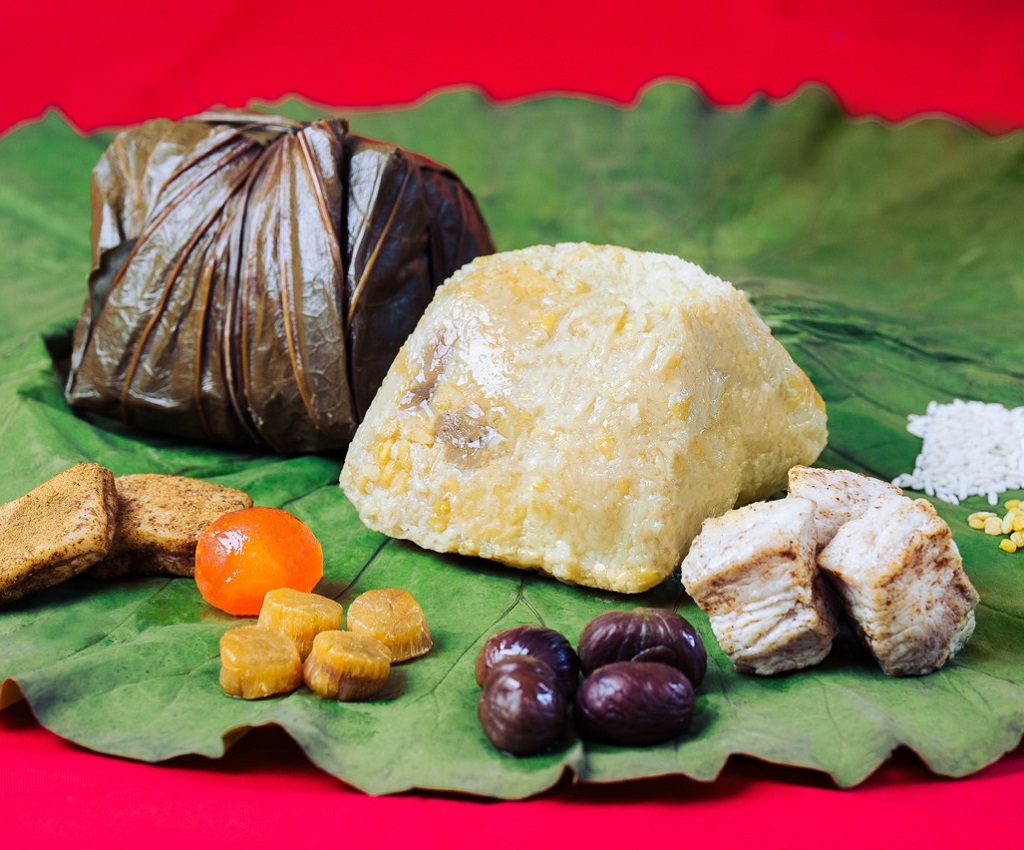 【Voucher】- Dried Scallop &amp; Chestnut Rice Dumpling
